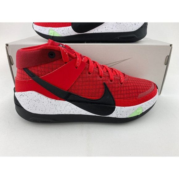 Nike KD 13 University Red Men's Size 6 Basketball Shoes Sneakers - Picture 4 of 12